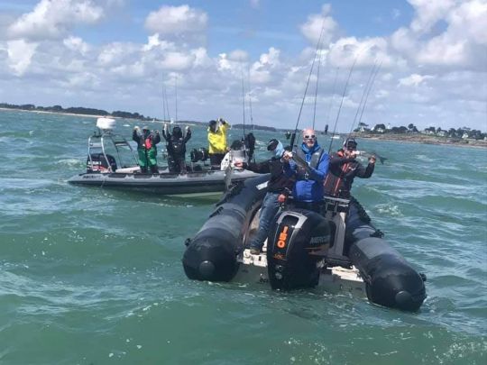 La pêche c'est avant tout des moments de convivialité.