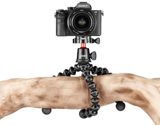 Trepied flexible type Gorillapod.