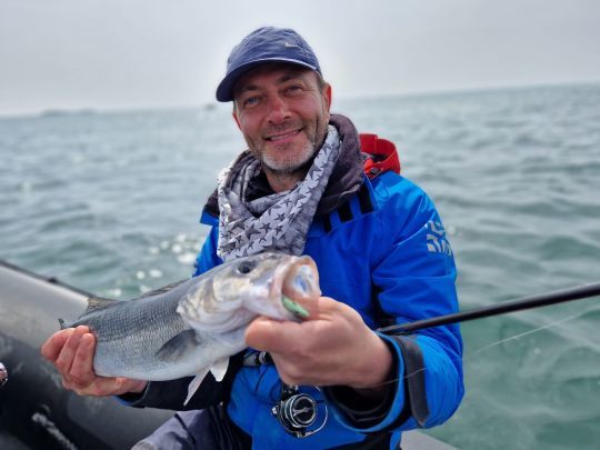 Un joli poisson qui s'est laissé leurré par la technique du linéaire.