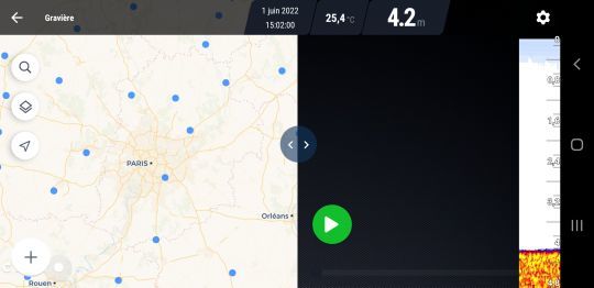 Fish deeper installé, vous pouvez profiter pleinement de votre sondeur
