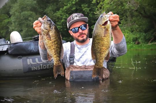 L'achigan à petite bouche.