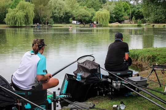 La pêche à la grande canne