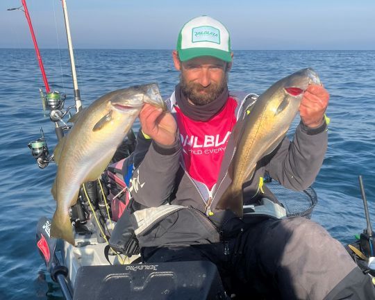 Passionné de pêche en kayak