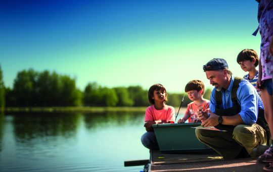 Transmettre la passion de la pêche à tous