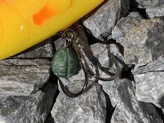 On peut lester le leurre sans altérer sa nage.