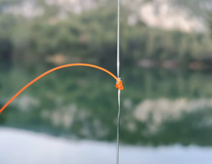 Le noeud de potence à la particularité d'éloigner le teaser de la ligne principale.