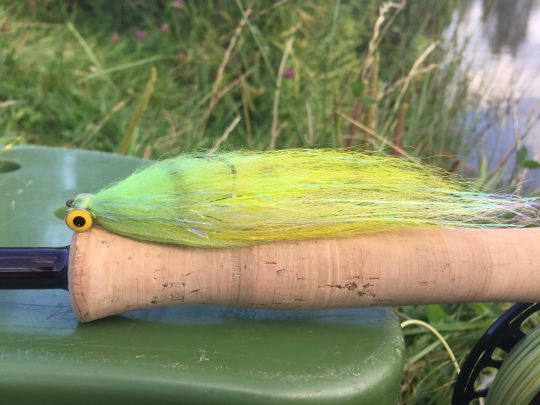 Les streamers montés hameçon vers le haut sont à privilégier pour rechercher le sandre afin de ne pas trop s'accrocher en pêchant près du fond