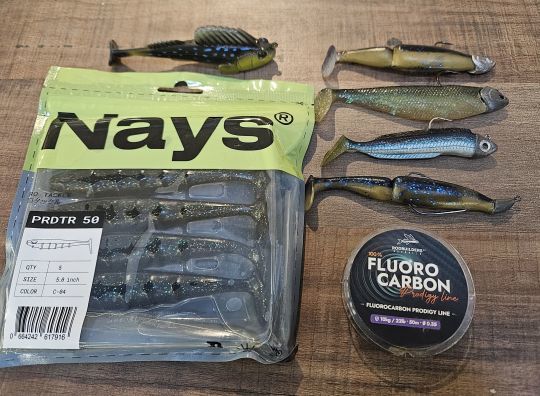 La sélection du matériel de Laurent pour la pêche du bar de nuit !