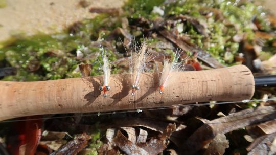 Il est important d'avoir un large choix de crevettes mais aussi de lestage pour s'adapter aux profondeurs de pêche et du comportement des bonefish