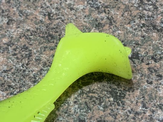 Le paddle est de taille moyenne.