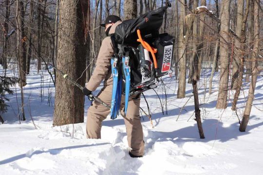 Le sac Denali permet de transporter le Flatform.