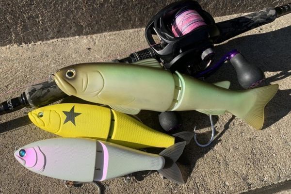 La animación de los glide-baits es única.