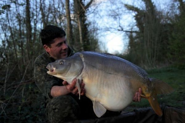 Mickael Le Poursot, un apasionado de la pesca de la carpa