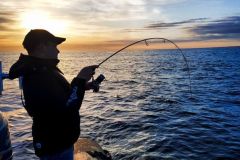 Pesca vertical frente a la isla de Batz