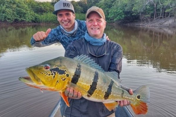 Pesca del pavn en Colombia
