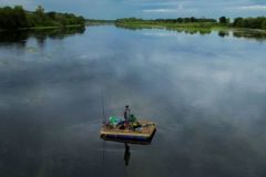 Pesca en balsa en verano en el Loira, comportamiento y actividad de los peces