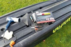 Mantenimiento del kayak de pesca