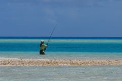 Pesca en el archipilago de Tuamotu