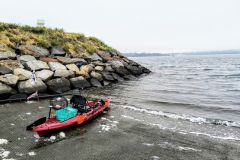 Pesca en kayak en Brest