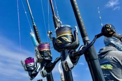 Mi seleccin de caas Rodhouse para la pesca del atn rojo con seuelo.