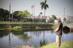 La pesca callejera en Miami es nica