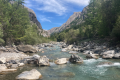 El valle del Alto Ubaye ofrece magnficos recorridos en un entorno sublime