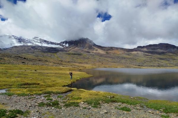Pesca con mosca en los lagos de La Paz: tcnica
