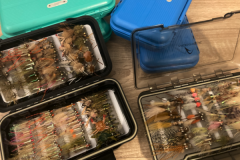 Saber elegir la mosca adecuada para cada situaci�n es muy importante para pescar macab�es