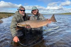 Pesca del salmónidos en Canadá