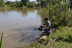 ¿Es mejor pescar en un estanque o en un lago?