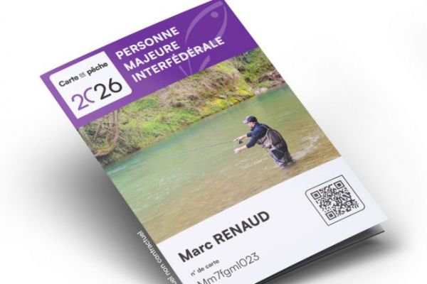 Las ventas de pases de pesca para 2026 aumentan un 6,71% con respecto a la misma fecha de 2025.