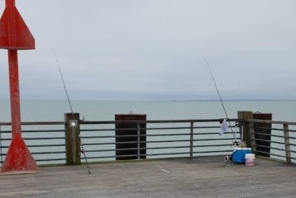 Pesca en puertos y diques