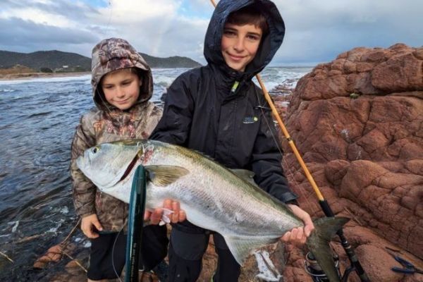 Pesca de tassergal en Córcega