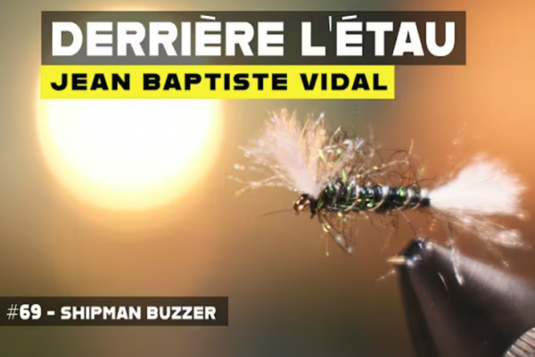 La shipman buzzer es una mosca esencial para la pesca de la trucha de superficie en embalses