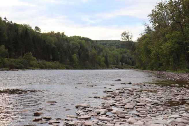 R�o Matapedia, Quebec, Canad�.