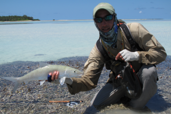 Pescar bonefish es como acechar a la vista