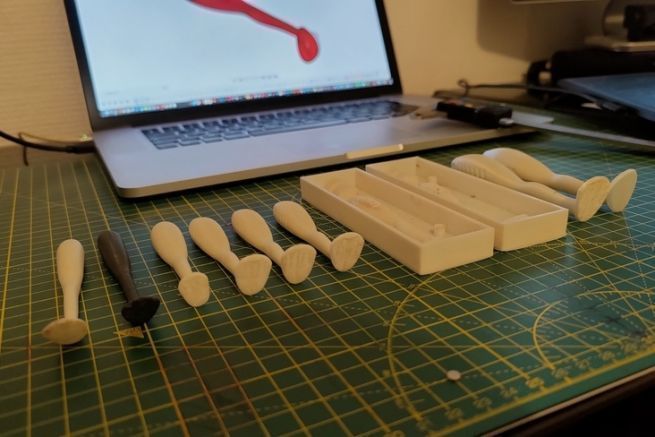 Diseño de un señuelo blando por AutoBoats fishing.