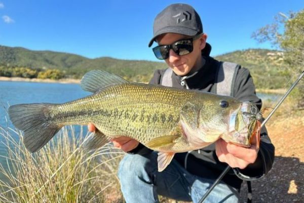 Black bass al final del invierno