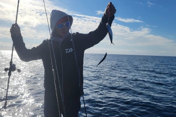Pesca rápida de peces vivos