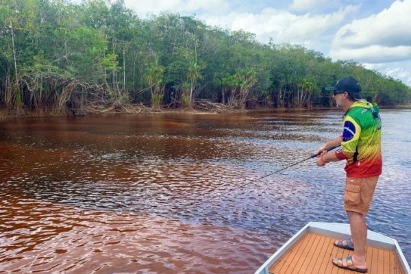 En busca de grandes lubinas